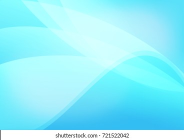 Abstract Blue Color Wave Background Stock Vector (Royalty Free ...