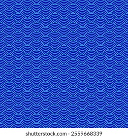 abstract blue colored japanese oriental texture traditional pattern design