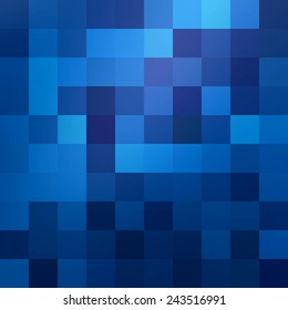 Abstract blue colored wallpaper pattern as a background for your design