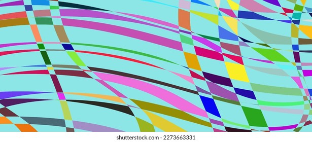 Abstract blue colorful background from multi-colored spots formed by the exclusion method. Composition in the form of a chaotic arbitrary multicolor pattern. Vector illustration, EPS 10.