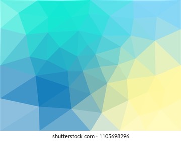 abstract blue colorful geometric background.low poly texture vector
