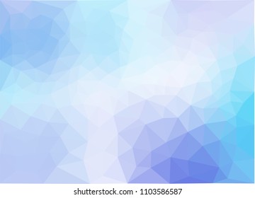 abstract blue colorful geometric background.polygon pattern vector