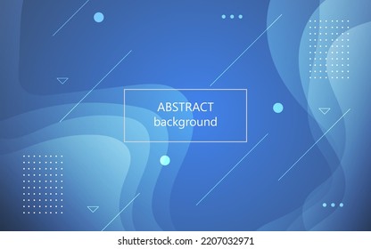 abstract blue colorful geometric liquid color, fluid shape composition design background. eps10 vector 