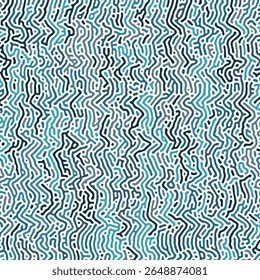 ABSTRATO AZUL LINHAS COLORIDAS TURING PADRÃO ÁSPERO DESIGN REAÇÃO DIFUSÃO VETOR DE FUNDO BOM PARA PAPEL DE PAREDE, TAMPA, PÔSTER 