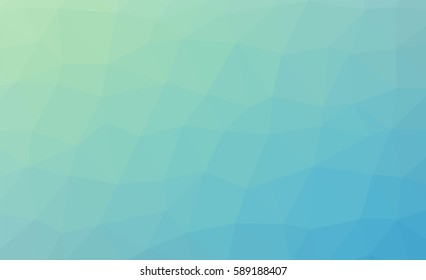 Abstract blue colorful lowploly of many triangles background for use in design. EPS10 vector