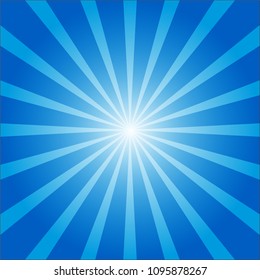abstract blue colorful ray background.vector