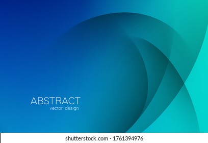 Abstract blue colorful vector background, color flow liquid wave for design brochure, website, flyer.