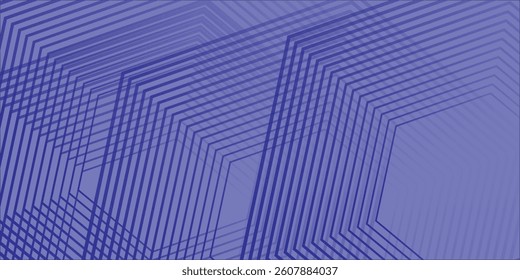 Abstract blue colors hexagons background. Vector illustration