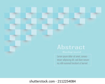 abstract blue colour background vector image 