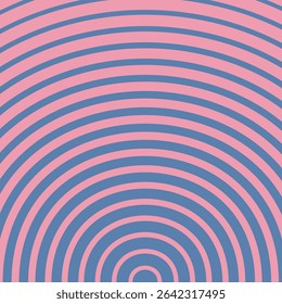  abstract blue colour horizontal thik to thin arc geometry line pattern with white background.