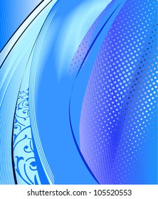 abstract blue composition background