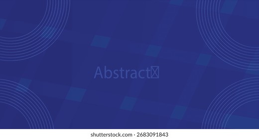 Círculos concêntricos azuis abstratos e linhas para projetos de design gráfico, fundos digitais .