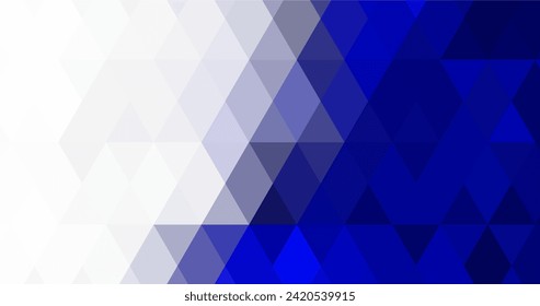 fondo corporativo elegante y azul abstracto con forma de triángulos para negocios
