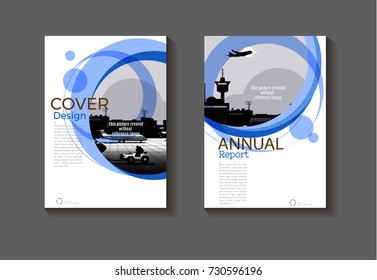 abstract blue cover design modern book cover abstract Brochure cover  template,annual report, magazine and flyer layout Vector a4