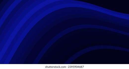 abstract blue curve background for busines