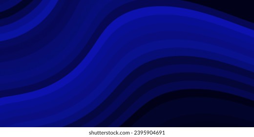 fondo de curva azul abstracto para empresas