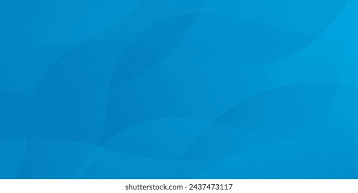 Abstract blue curve background, minimal wallpaper