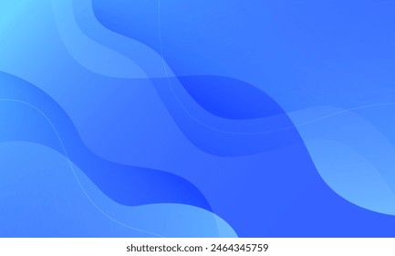 Abstractas fondo de curva azul. Ilustración vectorial