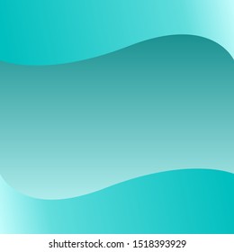 abstract blue curve frame template