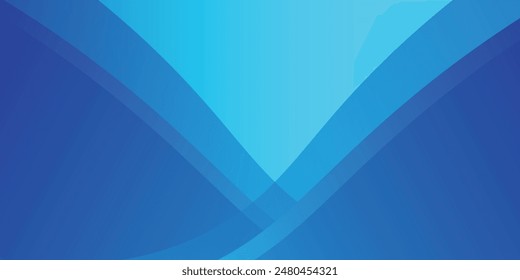 Abstractas fondo de capa de curva azul. Vector