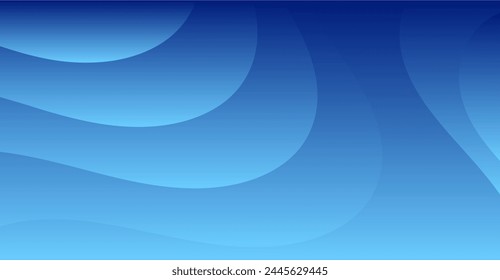 abstracto azul de la curva de fondo moderno