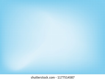 Abstract blue curve shapes background