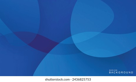 Abstract blue curvy background. Liquid fluid design. Curvy blue transparent backgrounds. 