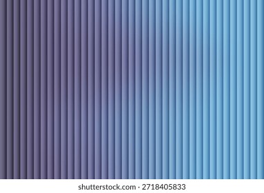 Abstrakter, blauer und türkiser, vertikaler Farbverlauf-Hintergrund mit weichen, hellen Streifen und modernem Minimaldesign.