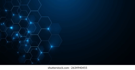 Abstrakter blauer dunkler Hintergrund geometrischer Vektor