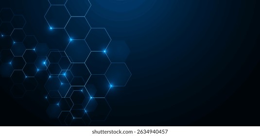 Vector geométrico de fondo oscuro azul Abstractas