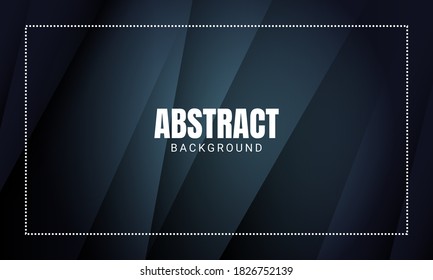 Abstract Blue Dark Background. Good for Wallpaper and Web Background. Vector Illustration