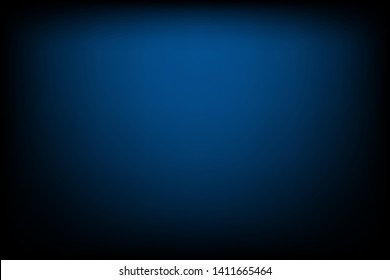 Abstract  blue dark gradient background.