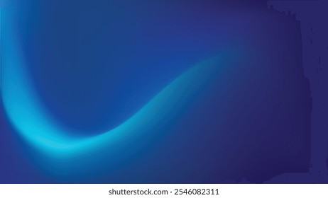 Fundo de gradiente escuro azul abstrato com luz de linha suave. Negócio de modelo de vetor para design gráfico da Web.