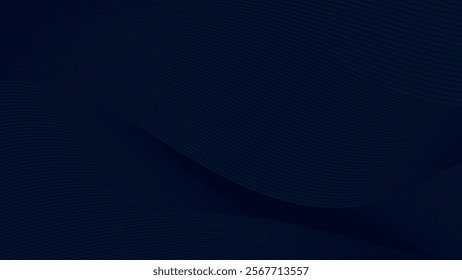 Abstract blue decorative background Lines shape texture design vector