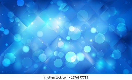 Abstract Blue Defocused Background Image