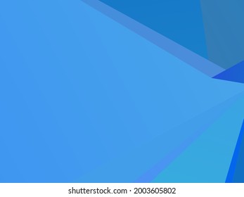 Abstract blue design for web banners, wallpaper, cards. Common background. Vector illustration