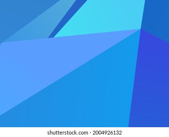 Abstract blue design for web banners, wallpaper, cards. Common background. Vector illustration