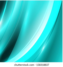 Abstract Blue Desktop Background