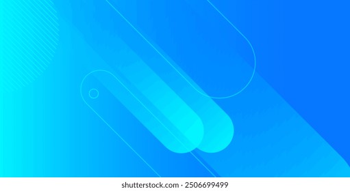 Abstract blue diagonal background. Vector illustration