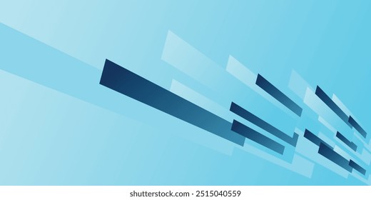 Fondo geométrico diagonal azul Abstractas. Elementos gráficos de forma de rectángulo. Tecnología concepto futurista. Diseño moderno de Plantilla de Anuncio con espacio para texto.