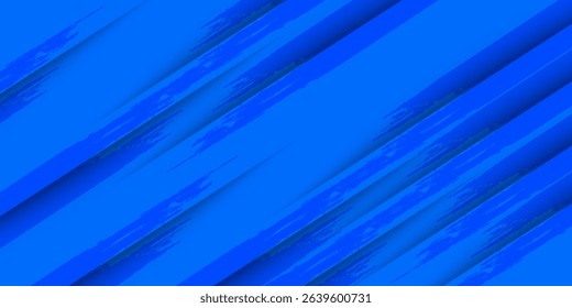 Abstract blue diagonal geometric with line modern technology background.