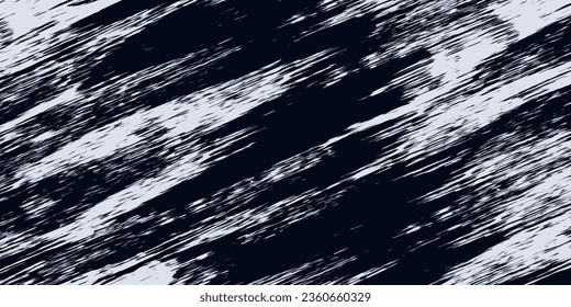 Abstract Blue Diagonal Line Grunge Texture In White Background