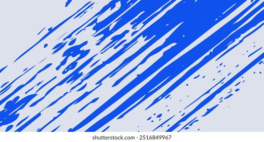 Abstract Blue Diagonal Line Grunge Texture In White Background modern