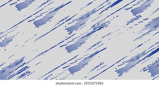 Abstract Blue Diagonal Line Grunge Texture In White Background modern. eps 10