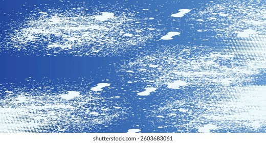 Abstract Blue Diagonal Line Grunge Texture In White Background