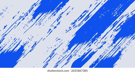 Abstractas Línea Diagonal Azul Grunge Textura En Fondo Blanco. eps 10 Vector