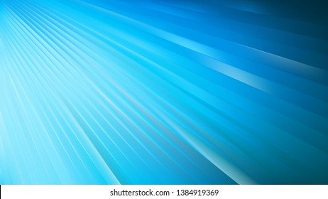Abstract Blue Diagonal Lines Background Vector Illustration