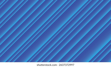 Abstract Blue Diagonal Lines Forming a Modern and Minimalistic Pattern