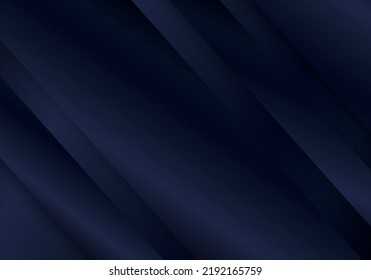Abstract blue diagonal lines stripes design background luxury style. Vector illustration