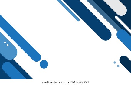 Abstract blue diagonal on white background. Eps10 vector